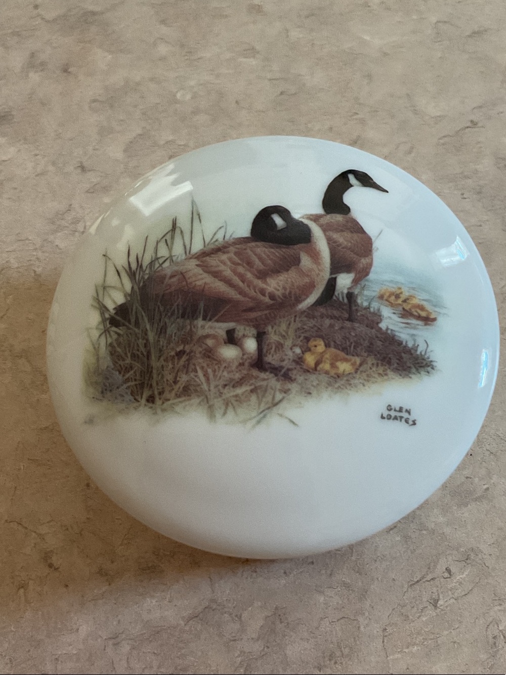 Vintage G. Loates Porcelain Trinket Set